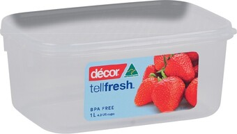 IGA Décor Tellfresh Container 1 Litre offer