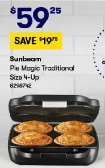 BIG W Sunbeam Pie Magic Traditional 8298742 offer