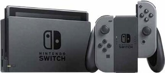 The Good Guys Nintendo Switch MK8 Deluxe + Nintendo Switch Online 3 Month Bundle - Grey offer