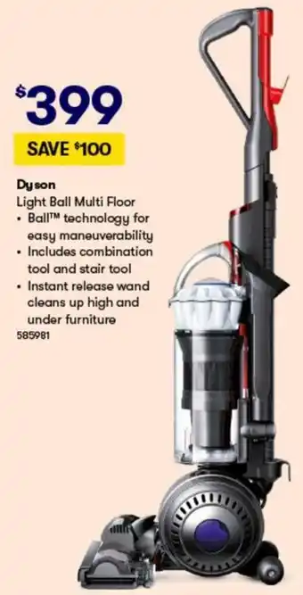 BIG W Dyson Light Ball Multi Floor 585981 offer