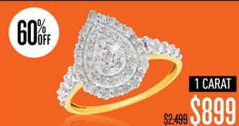 Shiels 1 Carat Ring offer