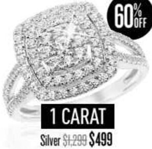 Shiels Silver 1 Carat offer