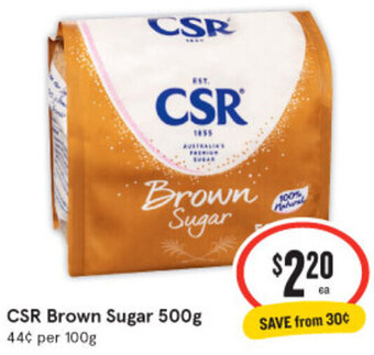 IGA CSr Brown Sugar 500g offer