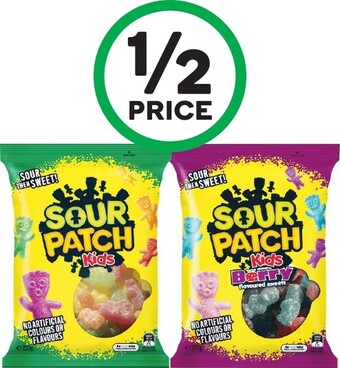 Woolworths Sour Patch Medium Bags 220g offer