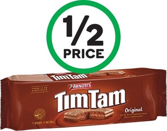 Woolworths Arnott’s Tim Tam 160-200g offer