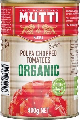 Woolworths Mutti Organic Tomatoes 400g offer