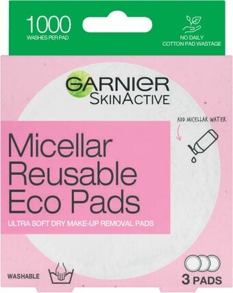 Coles Garnier Micellar Reusable Eco Pads 3 Pack offer
