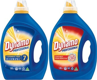 Coles Dynamo Professional Laundry Liquid 1.8 Litre offer