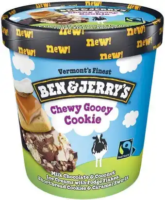 Coles Ben and Jerry’s 438mL-458mL offer