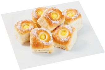 Coles Coles Bakery Jam or Custard Bunlets 6 Pack offer