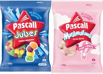 Coles Pascall Medium Bag 120g-350g offer