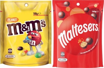 Coles Mars M&M’s, Maltesers or Pods 120g-180g offer