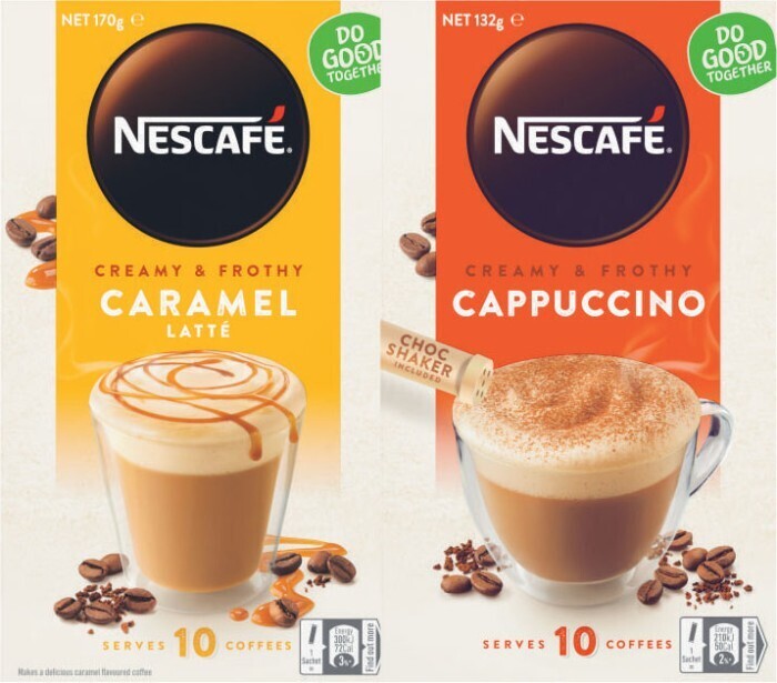 Nescafé Coffee Sachets 6 Pack10 Pack offer at Coles