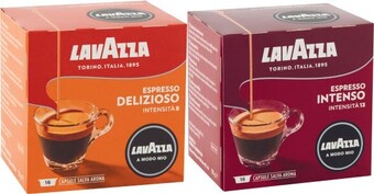 Coles Lavazza A Modo Mio Coffee Capsules 16 Pack offer