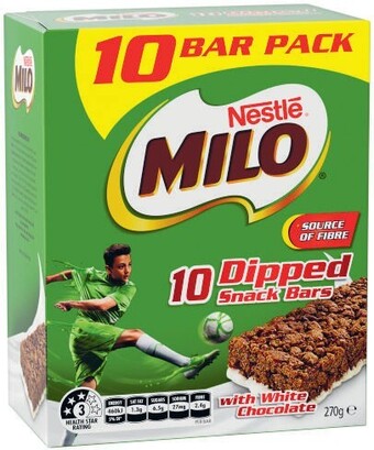 Coles Nestlé Milo Bars Value Pack 270g offer