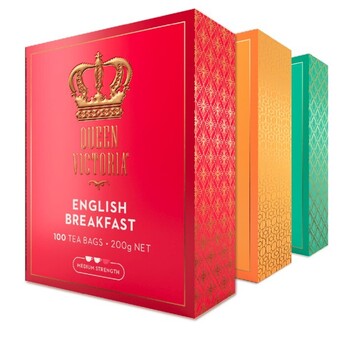Coles Queen Victoria Tea Bags 100 Pack offer