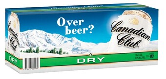 Coles Canadian Club & Dry Cans 10x375mL offer