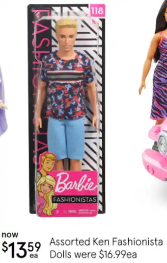 Assorted Ken Fashionista Dolls