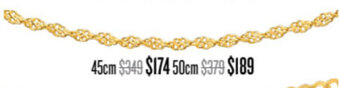 Shiels Classic Everyday Chains 45cm offer