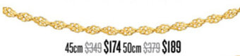 Shiels Classic Everyday Chains 50 cm offer