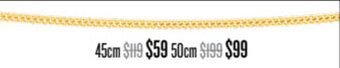 Shiels Classic Everyday Chains 50cm offer