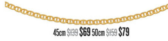 Shiels Classic Everyday Chains 50cm offer