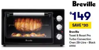 BIG W Breville Turbo Convection Oven 60556 offer