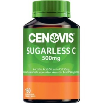 Coles Cenovis Sugarless C 500mg Tablets 160 Pack offer