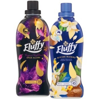 Coles Fluffy Fabric Softener 900mL-1 Litre offer