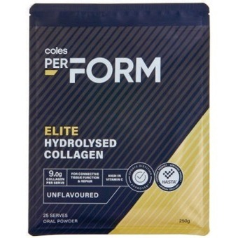 Coles Coles PerForm Elite Hydro Collagen Powder 250g offer