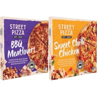 Coles Street Pizza 345g-385g offer