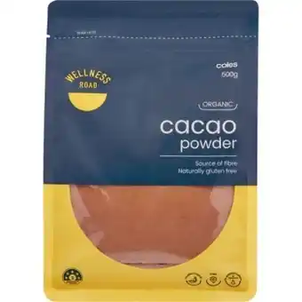 Wellness Road Organic Cacao Powder 500g