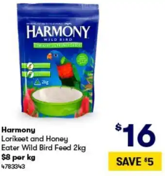 BIG W Harmony Lorikeet And Honey 4783343 offer