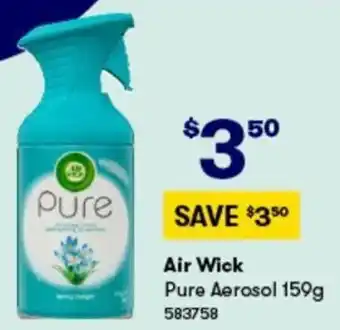 BIG W Air Wick Pure Aerosol 583758 offer