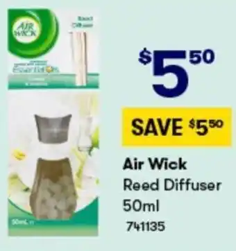BIG W Air Wick Reed Diffuser 741135 offer