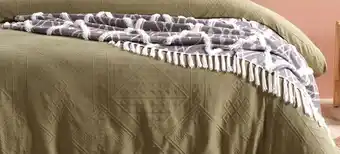 Koo Global Cotton Bed Throw 220 X 220cm