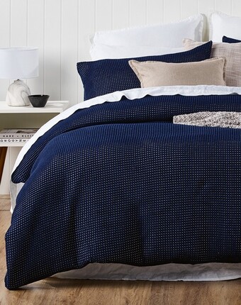 Spotlight 50% off Koo Elite Boston Waffle Quilt Cover Set offer