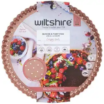 Spotlight 30% off Wiltshire Perforated Round Quiche Pan offer