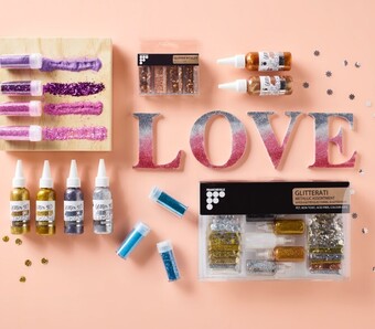 Spotlight 25% off Glitter, Glitter Glue & Embossing Powders offer