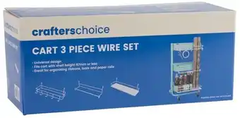 Spotlight 20% off Crafters Choice Wrap & Ribbon Organiser 3 Piece offer