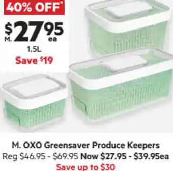 Oxo Greensaver Produce Keepers