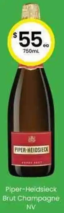 Piper-Heidsieck Brut Champagne NV 750ml