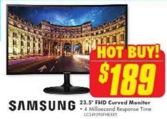 The Good Guys 23.5" FHD Curved Monitor offer