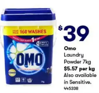 BIG W Omo Laundry Powder 445338 offer