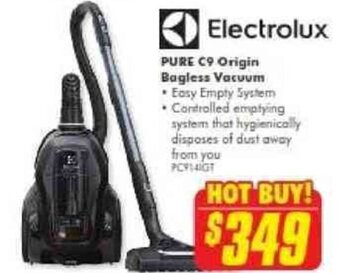 The Good Guys Pure C9 Origin Bagless Vacuum offer