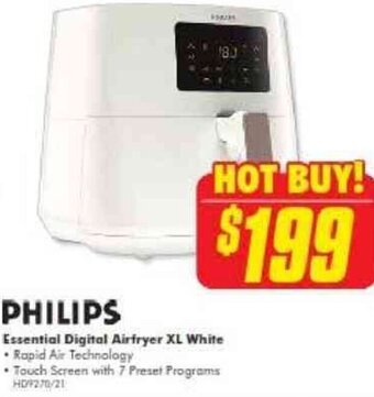 The Good Guys Essential Digital Airfryer XL White offer