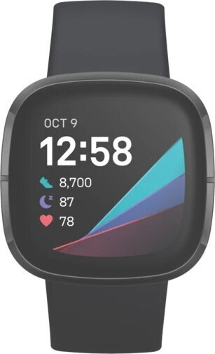 The Good Guys Fitbit Sense - Carbon/Graphite offer