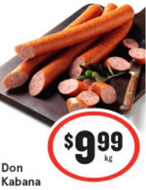 IGA Don Kabana offer