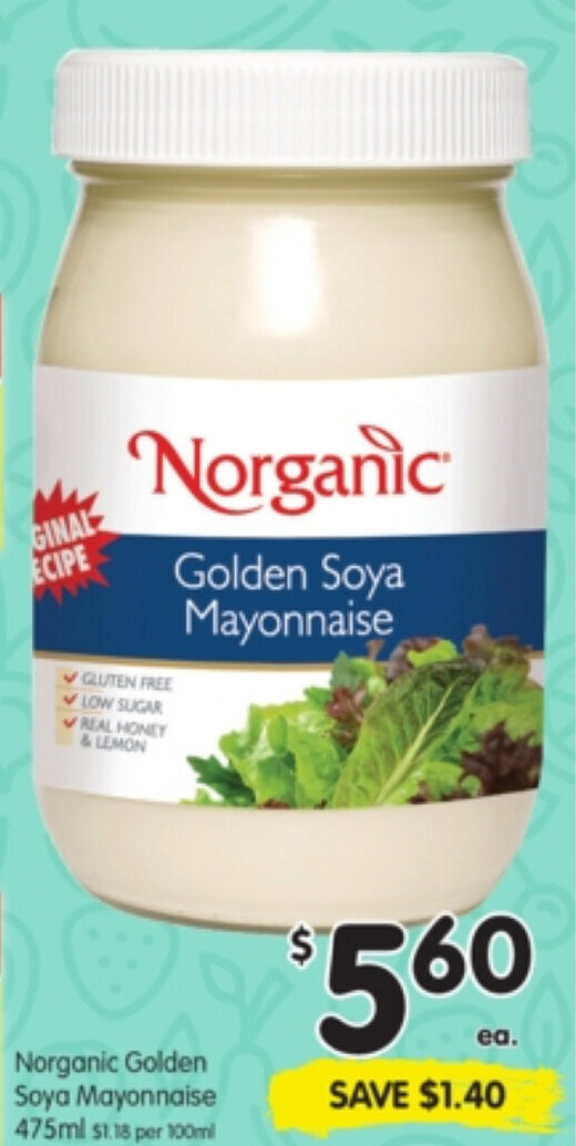 Golden Soya Mayonnaise 475ml offer at Spar