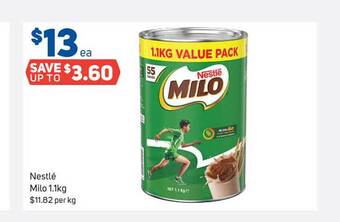 Foodland Nestlé Milo 1.1kg offer